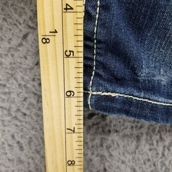 Buckle Shorts Womens 24 BKE Stella Medium Wash Stretch Low Rise Denim Jean - Picture 7 of 14